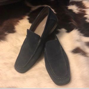 Calvin Klein suede loafers
